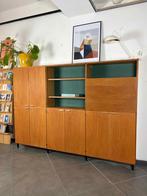 Vintage mid century Pastoe "Made to Measure" wandmeubel, Huis en Inrichting, Kasten | Wandmeubels, Ophalen, Gebruikt, Met deur(en)
