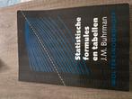J.M. Buhrman - Statistische formules en tabellen, Boeken, Schoolboeken, Ophalen of Verzenden, Zo goed als nieuw, J.M. Buhrman