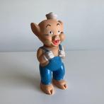 guitige vintage Disney pieper van de 3 biggetjes, Ophalen of Verzenden, Overige figuren, Gebruikt, Beeldje of Figuurtje