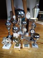 Prijsbekers en trofeeën (12 stuks), ruilen v. fles rode wijn, Ophalen, Gebruikt