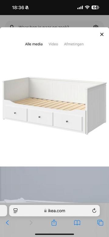Hemnes bed bank IKEA 
