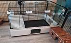 Ferplast Modulair 2 konijnen / cavia hok / kooi, Ophalen, Kooi, Zo goed als nieuw, 90 cm of meer