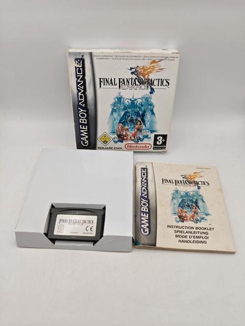 Final Fantasy Tactics Gameboy Advance CIB, Spelcomputers en Games, Games | Nintendo DS, Zo goed als nieuw, Role Playing Game (Rpg)