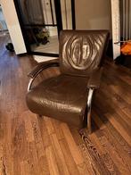 Fauteuil 2x, Ophalen, Gebruikt, 75 tot 100 cm, Metaal