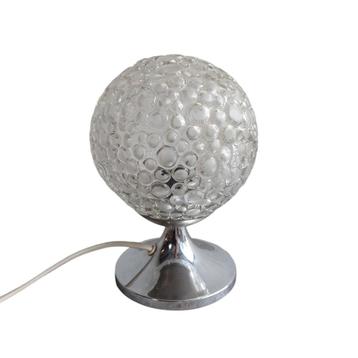 Vintage space age tafellamp, bubbelglas lamp  beschikbaar voor biedingen