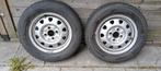Setje wielen voor aanhanger 13 inch streek 4x100, Auto diversen, Aanhangwagen-onderdelen, Ophalen, Zo goed als nieuw