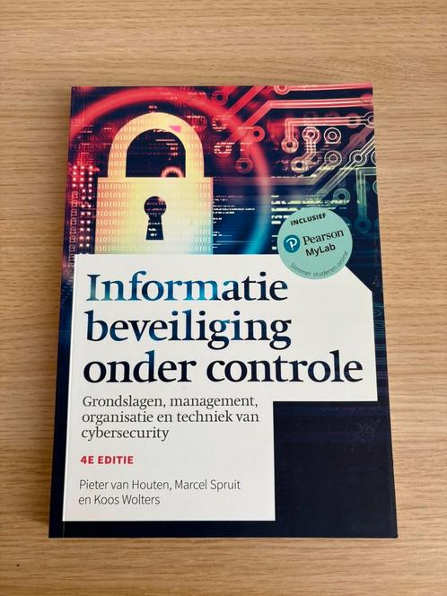 Koos Wolters - Informatiebeveiliging onder controle, Boeken, Schoolboeken, Zo goed als nieuw, Nederlands, Overige niveaus, Ophalen of Verzenden