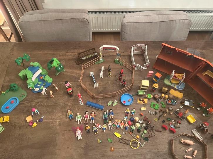Zeer uitgebreide set Playmobil, Kinderen en Baby's, Speelgoed | Playmobil, Zo goed als nieuw, Los playmobil, Ophalen