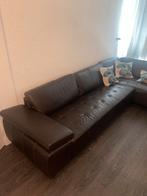 Leren Hoekbank - Stijlvol en Comfortabel, Huis en Inrichting, Banken | Bankstellen, Ophalen, 250 tot 300 cm, Gebruikt, Hoekbank