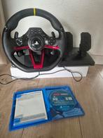 Ps4 race set. F1 spel, stuur en gaspedaal, 1 speler, Racen en Vliegen, Ophalen of Verzenden, Zo goed als nieuw