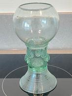 Historisch Nederlands mondgeblazen wijnglas Roemer 17 cm, Antiek en Kunst, Antiek | Glas en Kristal, Ophalen of Verzenden