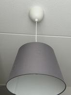 Grijze hanglamp, Huis en Inrichting, Lampen | Hanglampen, Ophalen, Zo goed als nieuw, Minder dan 50 cm