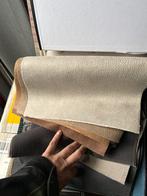 Stofstalen Microvezel/Linnenlook Polyester, Hobby en Vrije tijd, Stoffen en Lappen, Overige kleuren, Ophalen of Verzenden, Zo goed als nieuw