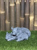 Varkens nr., Ophalen, Nieuw, Beton, Dierenbeeld