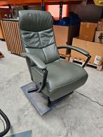 Hukla relaxfauteuil - elektrisch verstelbaar, Ophalen of Verzenden, Zo goed als nieuw, 50 tot 75 cm, Leer