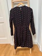 Zwarte jurk met versiering - Maat 158, Ophalen of Verzenden, Zo goed als nieuw