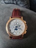 Automaat 5 atm 45 mm, Overige merken, Overige materialen, Leer, Polshorloge