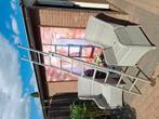 Aluminium ladder 2 delig als nieuw, Ophalen of Verzenden, Zo goed als nieuw, Overige typen