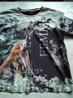 Marc Cain Shirt Tijgerprint Maat 40 (M) Nieuw, Maat 38/40 (M), Marc Cain, Overige kleuren, Nieuw