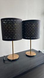 Lampen | Modern| 2 stuks, Rond, Ophalen of Verzenden, Zo goed als nieuw, 50 cm of meer