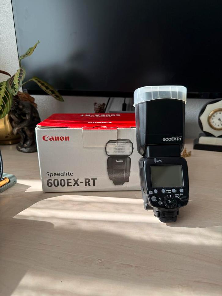 Canon Speedlite 600EX-RT Flitser, Audio, Tv en Foto, Fotografie | Flitsers, Zo goed als nieuw, Canon, Kantelbaar, Ophalen