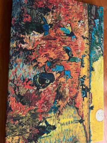 TEAB - Canvas schilderij Van Gogh - De rode wijngaard beschikbaar voor biedingen