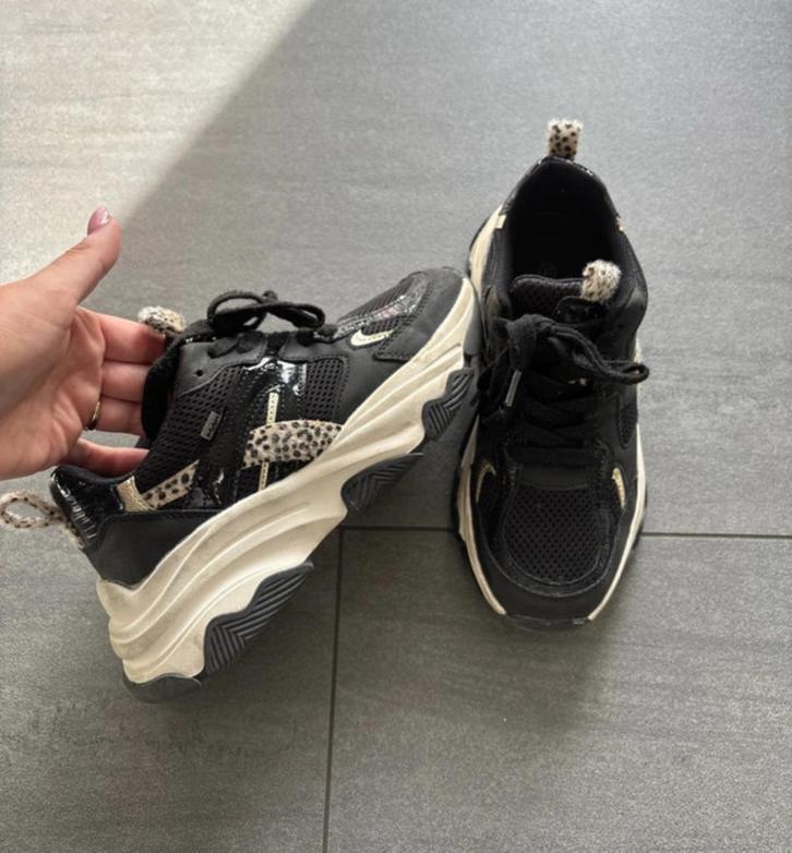 Sneakers posh maat 37, Kleding | Dames, Schoenen, Zo goed als nieuw, Sneakers of Gympen, Zwart, Ophalen of Verzenden