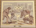 Guyana 1993 Olympic Atlanta 1996, MNH, imperf. S/S GOLD, Postzegels en Munten, Verzenden, Postfris, Zuid-Amerika