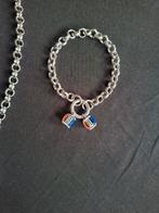 Zinzi Zilveren Armband met Bedels - Nieuw!, Sieraden, Tassen en Uiterlijk, Armbanden, Ophalen of Verzenden, Nieuw, Zilver, Zilver