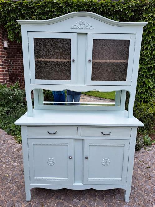 Oude Buffetkast in frisse kleur, ook als dressoir, Huis en Inrichting, Kasten | Buffetkasten, Zo goed als nieuw, 100 tot 150 cm