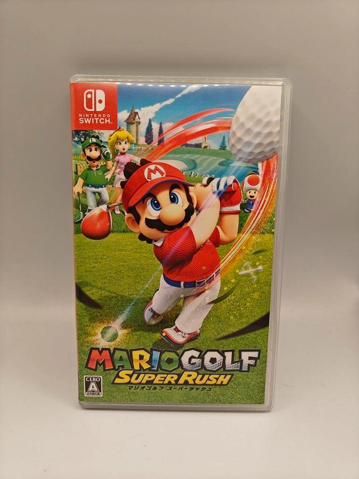 Mario golf super rush japans Nintendo switch, Spelcomputers en Games, Games | Nintendo Switch, Zo goed als nieuw, Sport, 3 spelers of meer