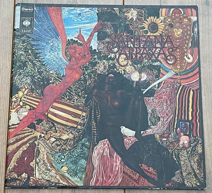 Santana - Abraxas lp / Europe pressing, orange CBS labels, Cd's en Dvd's, Vinyl | Rock, Gebruikt, Poprock, 12 inch, Ophalen of Verzenden