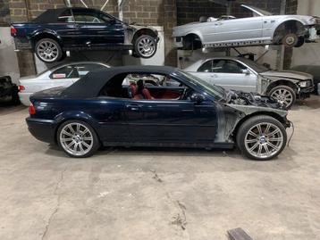 BMW M3 e46 Cabrio 2003 Demontage auto S54B32 S54