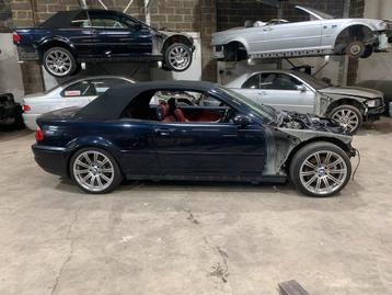 BMW M3 e46 Cabrio 2003 Demontage auto S54B32 S54 beschikbaar voor biedingen