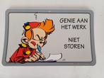 Robbedoes Kwabbernoot kunstof plaatje om op te hangen #7, Verzamelen, Stripfiguren, Ophalen of Verzenden, Guust of Robbedoes, Nieuw