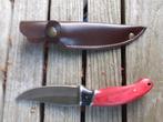 Vlijmscherp Zakmes met Lederen Schede, Ophalen of Verzenden