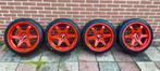 Jr3 || 17 inch velgen || 4x100, Auto-onderdelen, Banden en Velgen, Ophalen, Banden en Velgen, 17 inch, Personenwagen