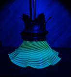 Antieke Uraniumglas Hanglamp - Franse Makelij, Ophalen of Verzenden