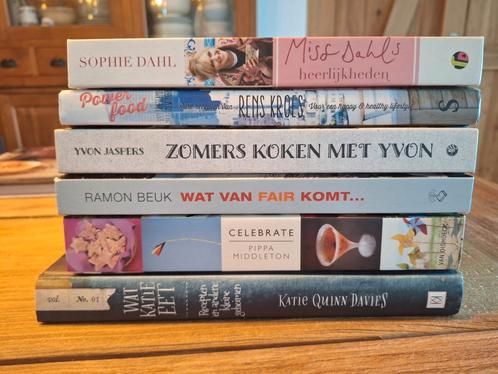 Verschillende kookboeken van bekende mensen, Boeken, Kookboeken, Zo goed als nieuw, Voorgerechten en Soepen, Hoofdgerechten, Tapas, Hapjes en Dim Sum