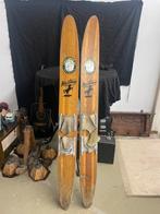Waterski’s / oude houten waterski’s / mancave / verzameling, Watersport en Boten, Waterski's, Ophalen, Gebruikt, 130 tot 160 cm