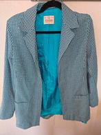 Vintage Fisser Sport Jasje - Maat 38, Maat 38/40 (M), Blauw, Ophalen of Verzenden, Zo goed als nieuw