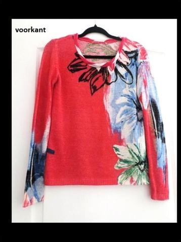 Prachtige Kleurrijke Blouse van BIVA maat S/M! beschikbaar voor biedingen