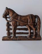 Messing brievehouder  in de vorm van een paard. '60, Antiek en Kunst, Ophalen of Verzenden
