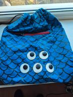 Blauwe rugzak met ogen, Ophalen of Verzenden, Gebruikt
