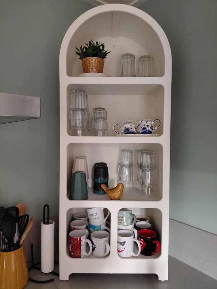 Zaha vakkenkast Xenos - Zo goed als nieuw!, Huis en Inrichting, Kasten | Overige, Zo goed als nieuw, Ophalen