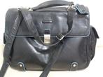 Piquadro leren laptop tas aktetas werktas schooltas leer, Ophalen of Verzenden, 16 inch, Gebruikt, Aktetas
