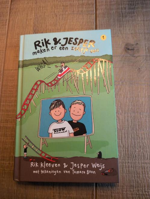 Rik & Jesper maken er een zooitje van - Jeugdboek, Boeken, Kinderboeken | Jeugd | onder 10 jaar, Zo goed als nieuw, Fictie algemeen