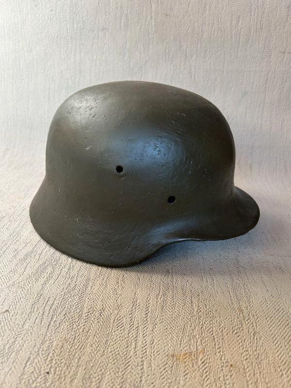 wo2 - Duitse helm M40 - maat 64, Verzamelen, Militaria | Tweede Wereldoorlog, Landmacht, Helm of Baret, Duitsland, Ophalen of Verzenden