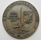 NATO Response Force 15 - 27 sep 2015 Coin, Ophalen of Verzenden, Landmacht, Nederland, Embleem of Badge