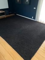 Vloerkleed 400 x 300 cm gebruikt hoogpolig zwart/bruin, Huis en Inrichting, Stoffering | Tapijten en Kleden, Ophalen, Gebruikt